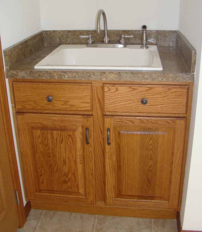 Utility Sink With Base Cabinet Pennwest Homes